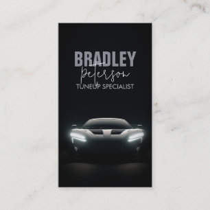 Auto Tuneup Car Mechanic Repair Business Card