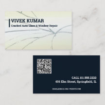Auto Windshield Car Glass Repair QR