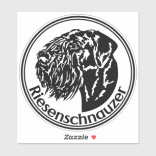 Autoaufkleber Riesenschnauzer