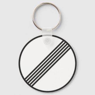 Autobahn No Speed Limits Keychain