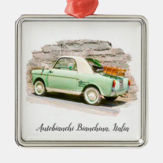 Autobianchi Bianchina | Minicar from Italy Metal Ornament