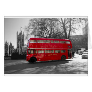 Autobus rouge de Londres Routemaster