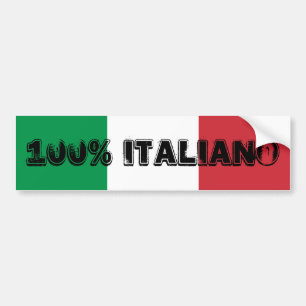 Autocollant 100% Italiano Bumper