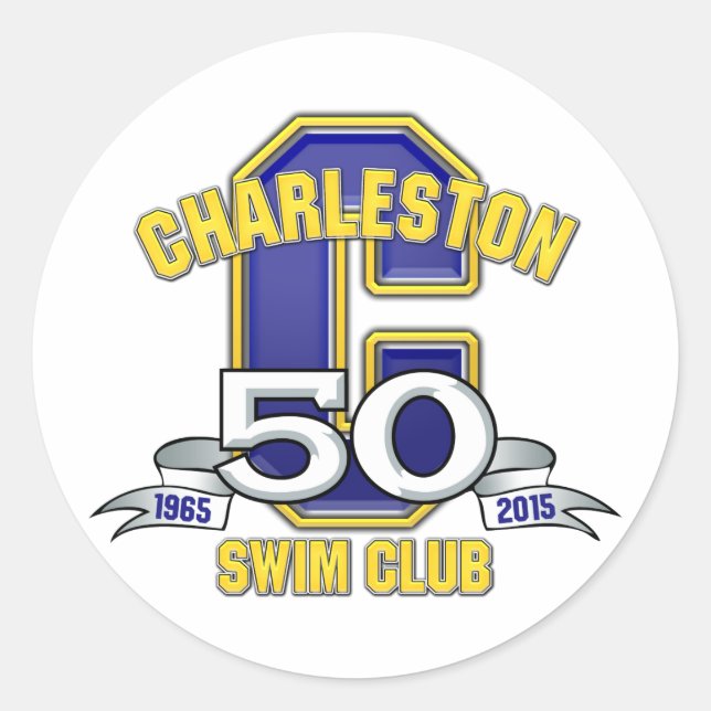 autocollant 50 ans (Devant)