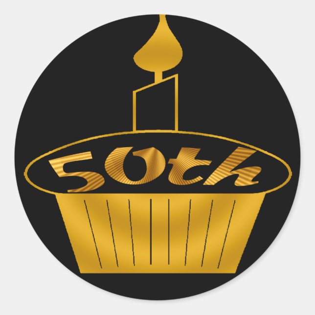 Autocollant 50e anniversaire (Devant)