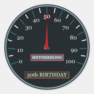 Autocollant 50e anniversaire
