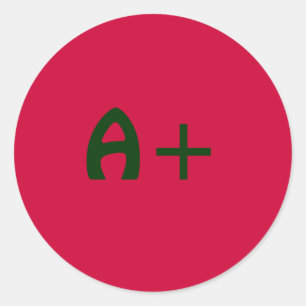 Autocollant A+