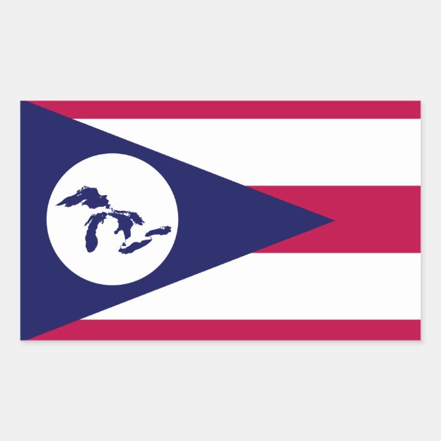 Autocollant à drapeau de l'administration régional (Devant)