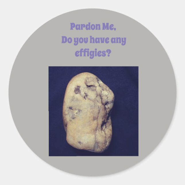 Autocollant à Effigy avec Amérindien Indien (Devant)