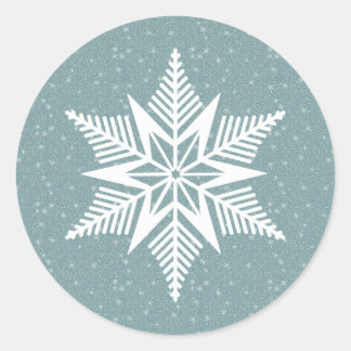 Autocollant à flûte d'hiver