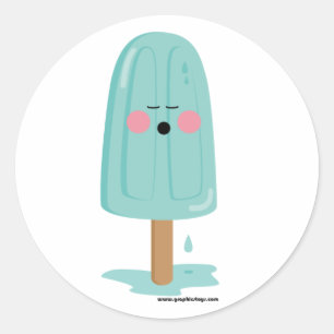 autocollant à glace
