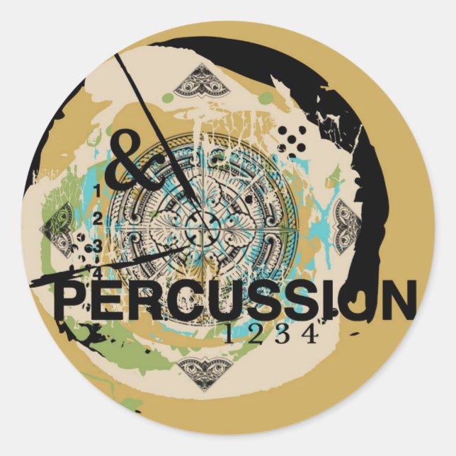 Autocollant à percussion (Devant)