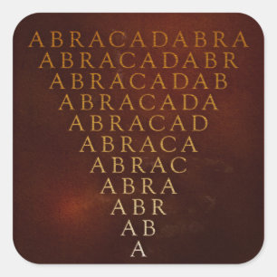 Autocollant Abracadabra