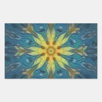 Autocollant Abstrait sous-marin