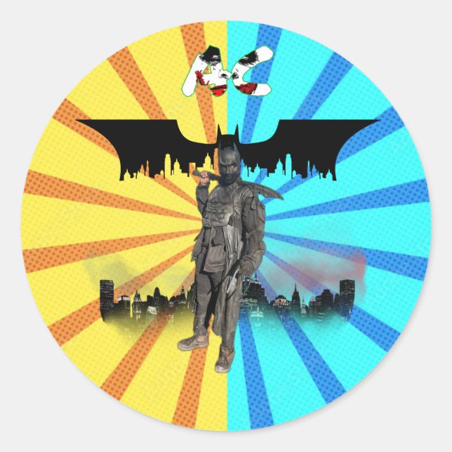 Autocollant AC BAT-MAN (Devant)