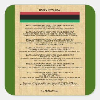 Autocollant AfriMex Urbano Kwanzaa Series 4