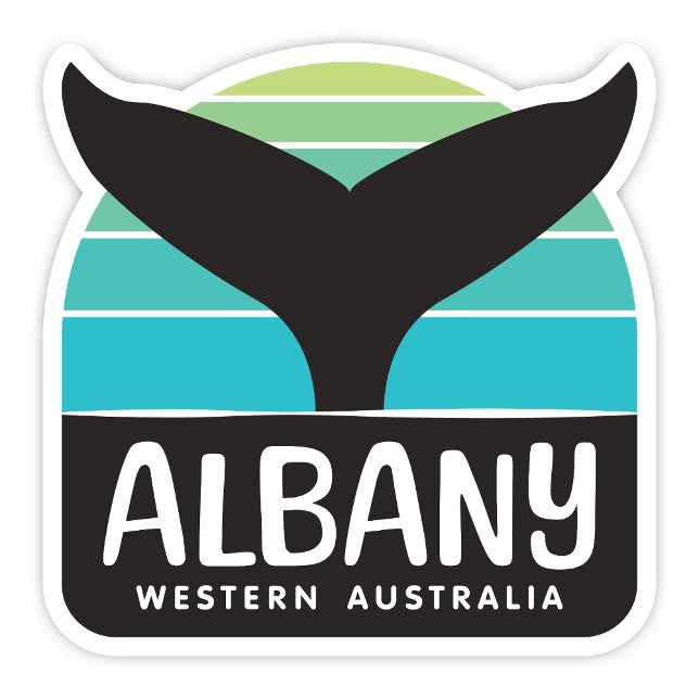 Autocollant Albany, Australie occidentale (Albany Western Australia Sticker)