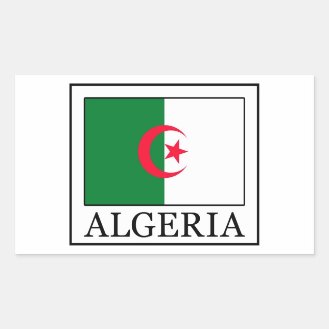 Autocollant Algérie (Devant)