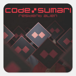 Autocollant Alien résident