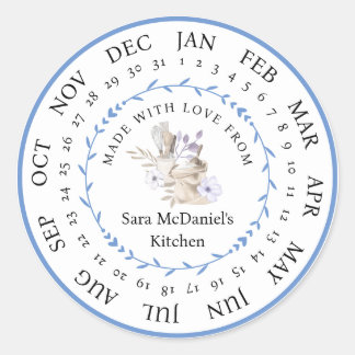 Autocollant alimentaire de cuisine sur mesure Fabr