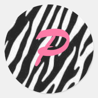 autocollant alphabet poster de animal