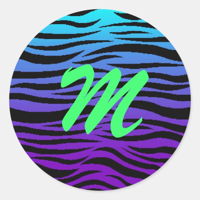 autocollant alphabet poster de animal (Devant)