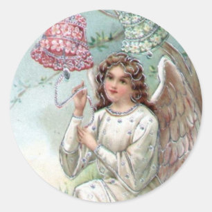 Autocollant Angel vintage