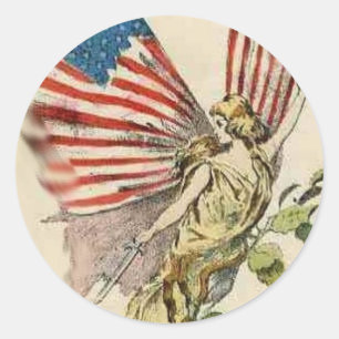 Autocollant Angel vintage