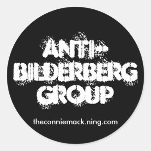 Autocollant anti-Bilderberg II