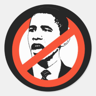 Autocollant anti-OBAMA