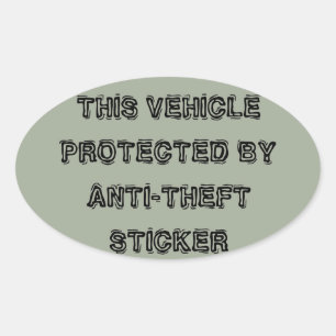 Autocollant antivol