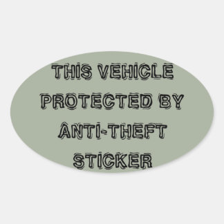 Autocollant antivol
