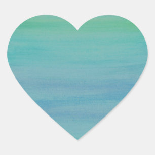 Autocollant Aqua Watercolor