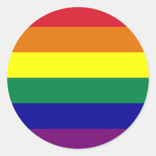 Autocollant Arc-en-ciel