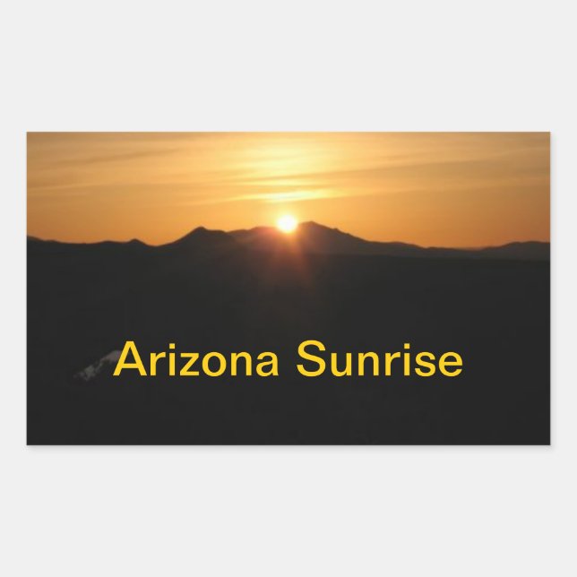 Autocollant Arizona Sunrise (Devant)