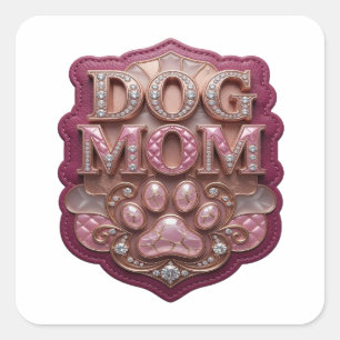Autocollant Art Sharp Gold DOG MOM