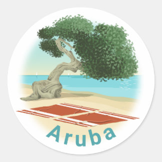 Autocollant Aruba