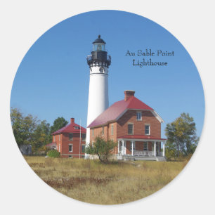Autocollant Au Sable Point Lighthouse
