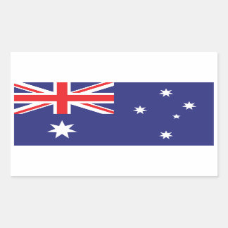 Autocollant avec drapeau national australien