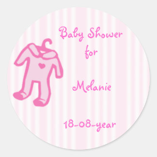 autocollant baby shower