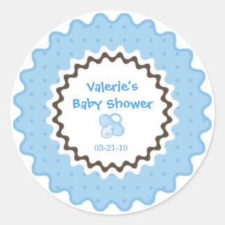 Autocollant Baby Shower/Favori de fête