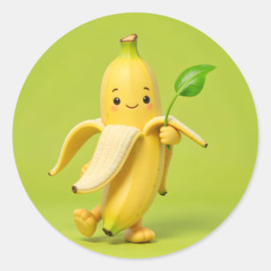 Autocollant Banane
