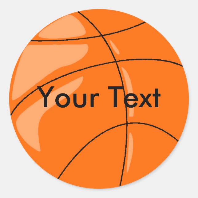 Autocollant - Basketball (Devant)