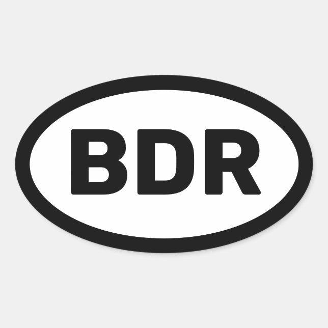 Autocollant BDR (Devant)