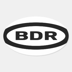 Autocollant BDR