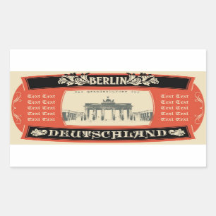 Autocollant Berlin