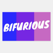 Autocollant bifurieux
