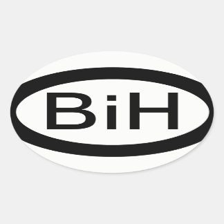 Autocollant BiH (Bosnie-Herzégovine)