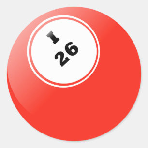 Autocollant Bingo I-26