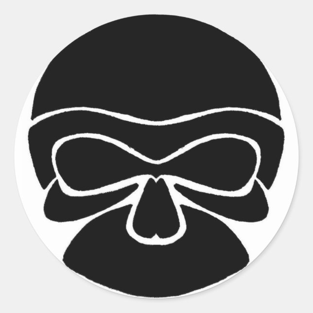 Autocollant BlackSkull 1 (Devant)